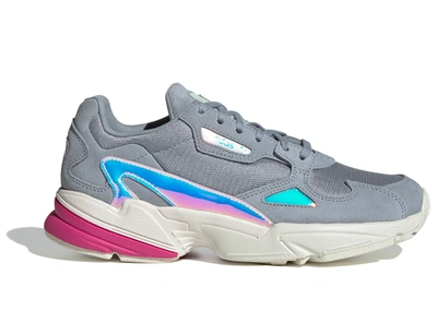 Pre-owned Adidas Originals Adidas Falcon Light Grey (women's) In Light Grey/chalk White/real Magenta