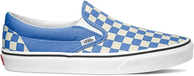 Pre-owned Vans  Classic Slip-on Checkerboard Ultramarine In Checkerboard/ultramarine