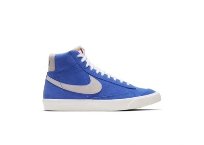Pre-owned Nike Blazer Mid '77 Suede Racer Blue In Racer Blue/sail/black