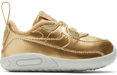 Pre-owned Nike Air Max 90 Metallic Gold (2020) (td) In Metallic Gold/metallic Gold-white