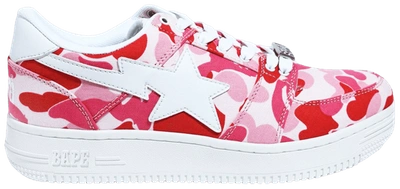 Pre-owned Bape A Bathing Ape Sta Abc Camo 20th Anniversary Pink In Pink Camo/white