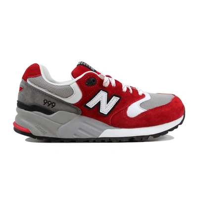 Pre-owned New Balance  999 Racing Pack Red In Red/grey-white