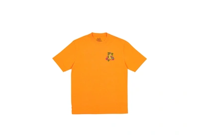 Pre-owned Palace  Dancing Man T-shirt Orange