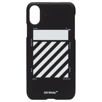 Pre-owned Off-white Diag Iphone X/xs Case Black/white