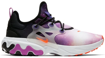 Nike presto react black purple sale