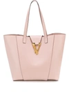Versace Virtus Tote Bag In Pink