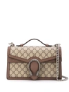 Gucci Dionysus Gg Shoulder Bag In Brown