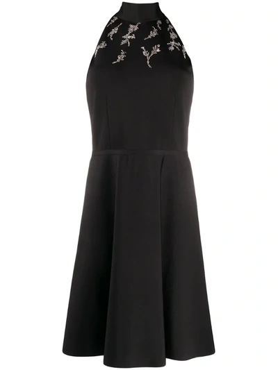 Givenchy Crystal Embellished Sleeveless Dress In Black