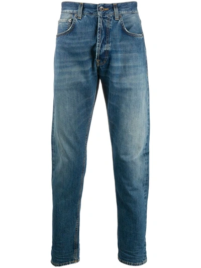 Prps Thunderbird Low Rise Jeans In Blue