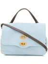 Zanellato Postina Tote Bag In Blue