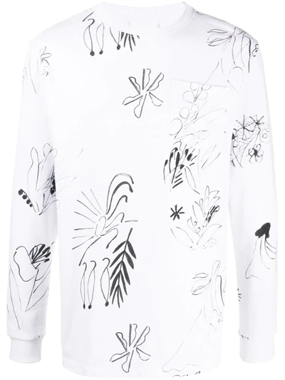 Soulland Jonas Printed T-shirt In White
