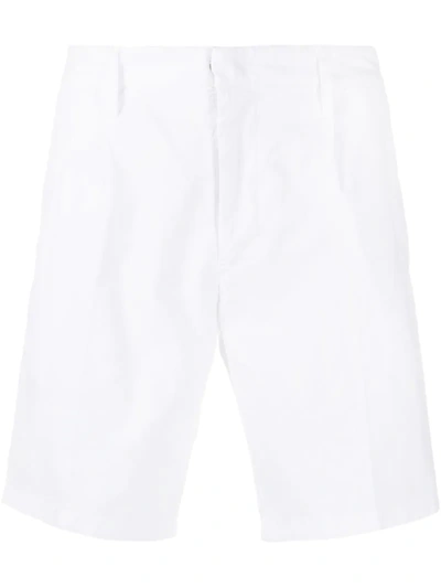Dondup Tailored Chino Shorts In White