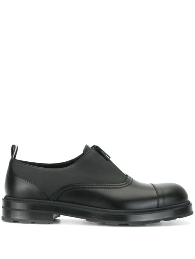 Bally Minimal Oxford Shoes In Black