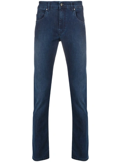 Fay High-rise Skinny Jeans In Light Blue