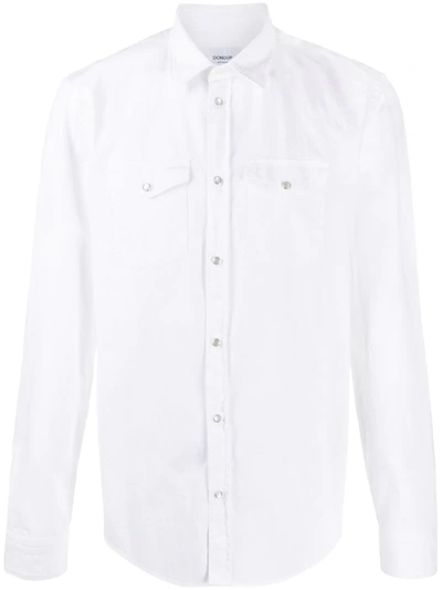 Dondup Cowboy Shirt In White