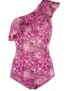 Isabel Marant Paisley Print Swimsuit In Pink