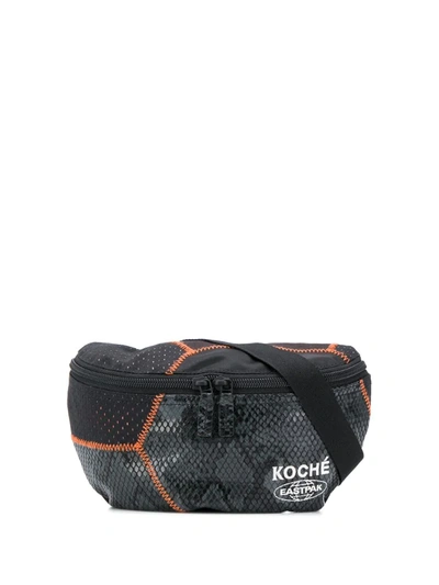 Koché X Eastpak Springer Belt Bag In Black