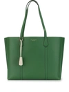 Tory Burch Perry Triple-compartment Tote Bag In Green