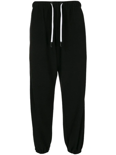 Natasha Zinko X Duo Cotton Jogging Pants In Black