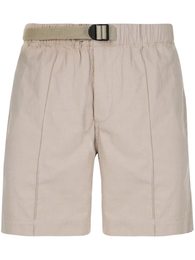 Venroy Belted Chino Shorts In Neutrals