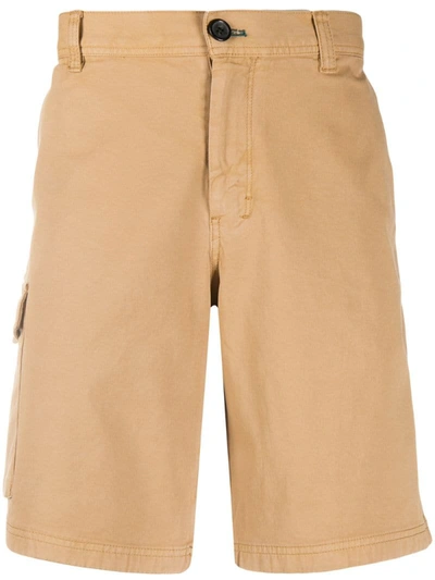 Ps By Paul Smith Tailored Cargo Shorts In Neutrals