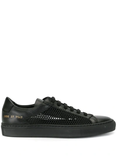 Common Projects Achilles Low Summer Edition Sneakers In Black