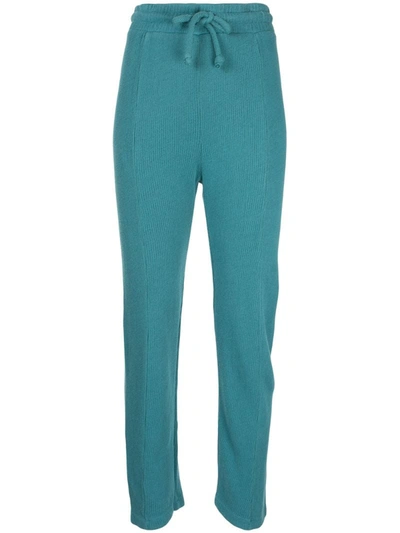 Wildfox Kara Drawstring Trousers In Blue