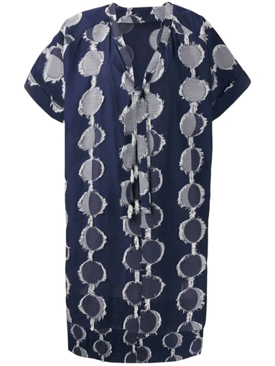 Henrik Vibskov Hang On Tunic Dress In Blue