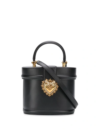 Dolce & Gabbana Devotion Tote In Black