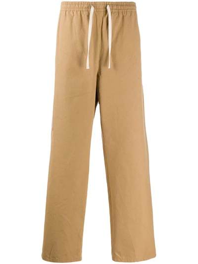 Gucci Orgasmique Straight-leg Trousers In Neutrals