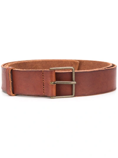 Forte Forte Soft Leather Buckled Belt In Brown