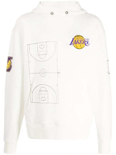 Zadig & Voltaire X Nba Sanchi Lakers Hoodie In White