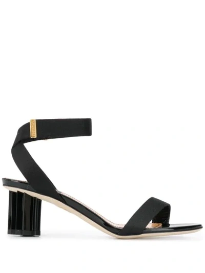 Dsquared2 Ankle Strap Sandals In Black