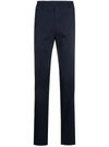 Corneliani Straight-leg Tailored Trousers In Blue