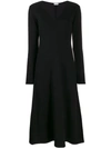 Filippa K Rosaline Midi Dress In Black