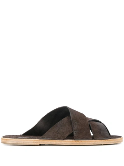 Marsèll Bislaccio Slip-on Sandals In Brown