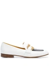 Madison.maison Gioia Flat Loafers In White