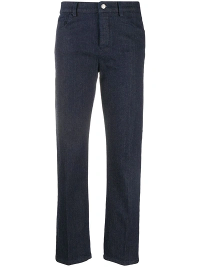 Emporio Armani J04 Regular-fit Denim Jeans In Blue