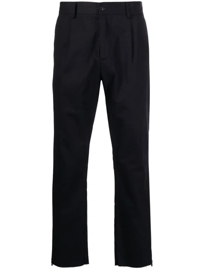 Corelate Straight-leg Chinos In Black