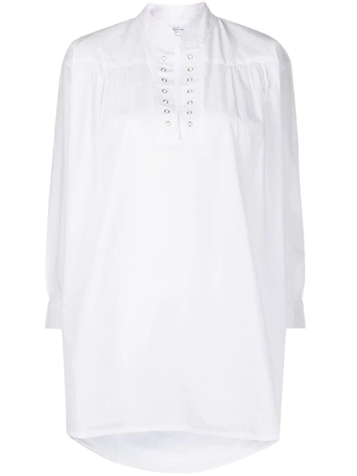 Roseanna Dressing Gown Eyelet-detail Dress In White