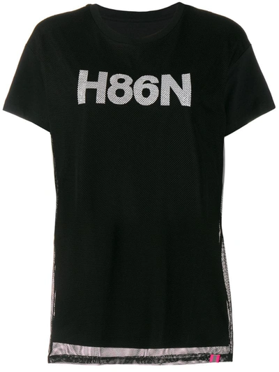 Hogan T-shirt + Rete Kqwb3400180rtmb999 In Black