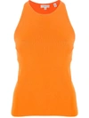 A.l.c Knitted Tank Top In Orange