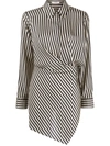 Dorothee Schumacher Striped Sensation Blouse In Black