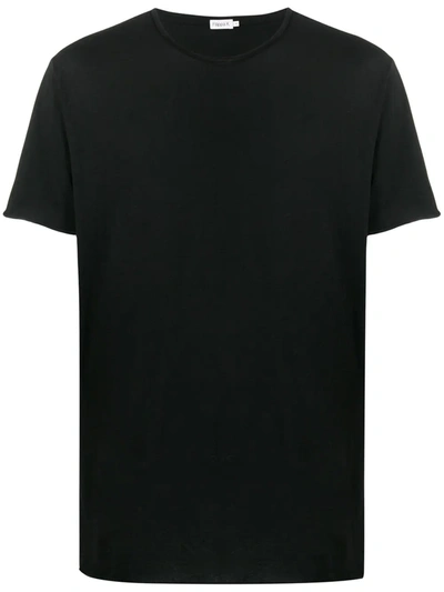 Filippa K Short-sleeve Fitted T-shirt In Black