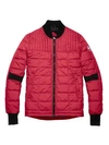 Canada Goose Men's Dunham Quilted Zip-front Jacket In Red