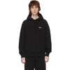 Stussy Hooded Sweatshirt In Black