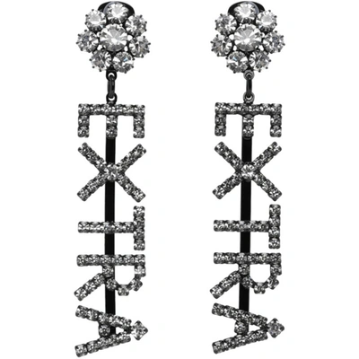 Ashley Williams Extra Earrings In Crystal
