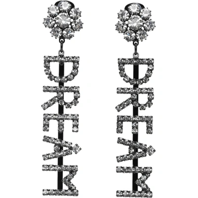 Ashley Williams Dream Crystal-embellished Clip-on Earrings