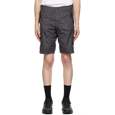 Stone Island Grey Nylon Metal Shorts In V0063 Blugr ModeSens