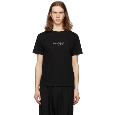 Yohji Yamamoto X New Era Printed Logo T-shirt In Black